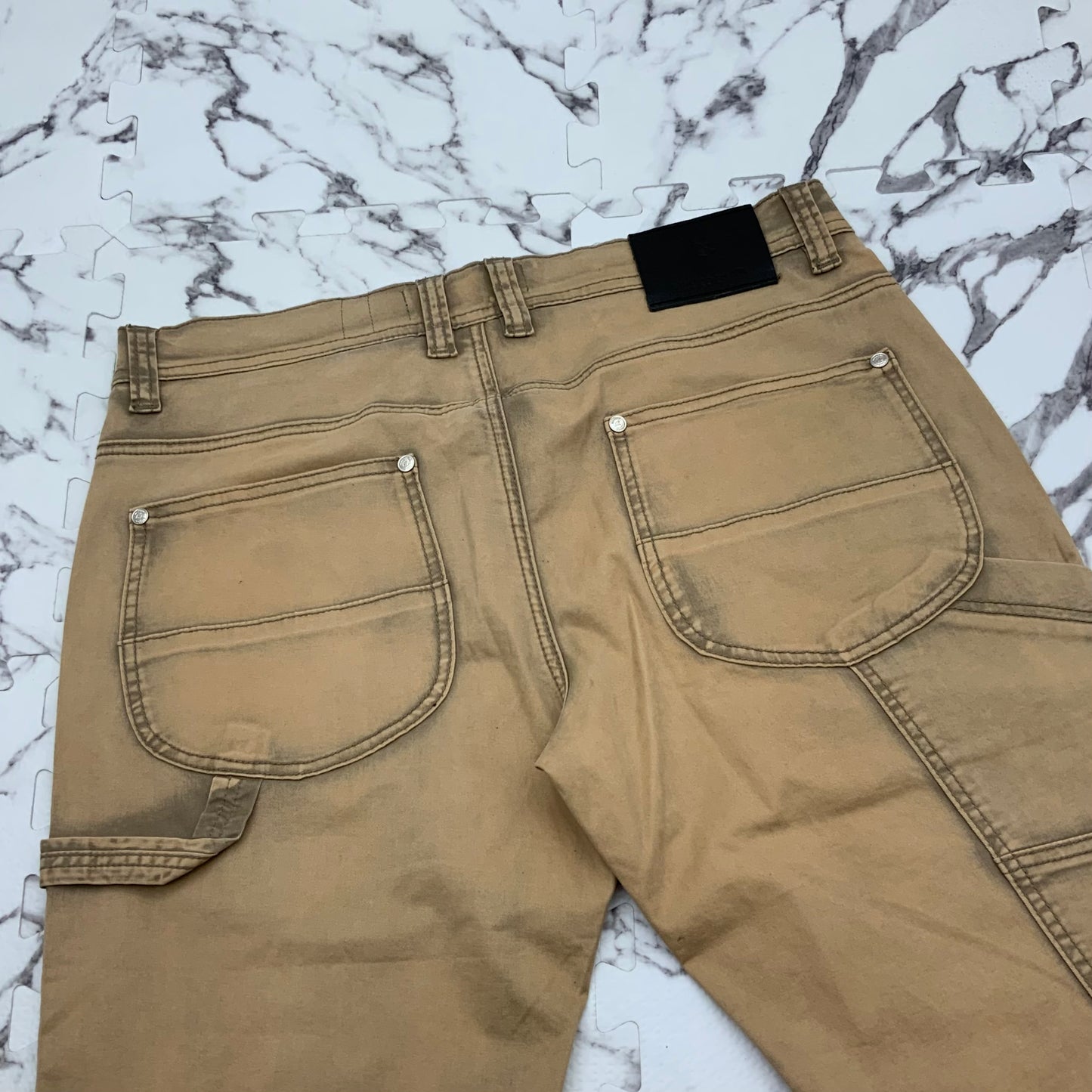 Men's Makobi Khaki Casual Shorts NWT