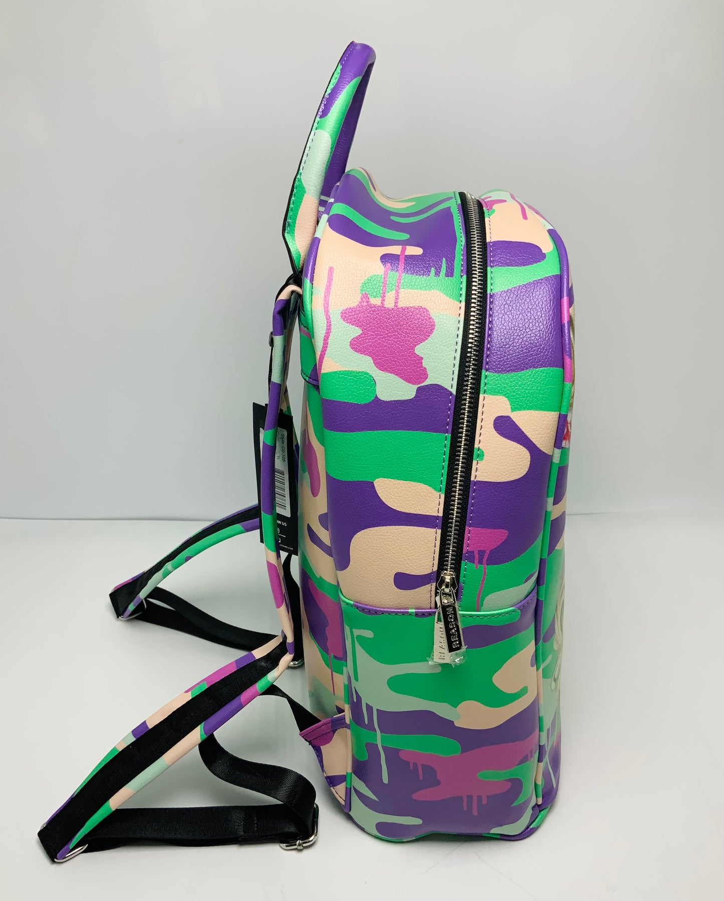 Men’s Reason Ain't A Saint Camo Purple | Pink | Green | Cream Backpacks NWT