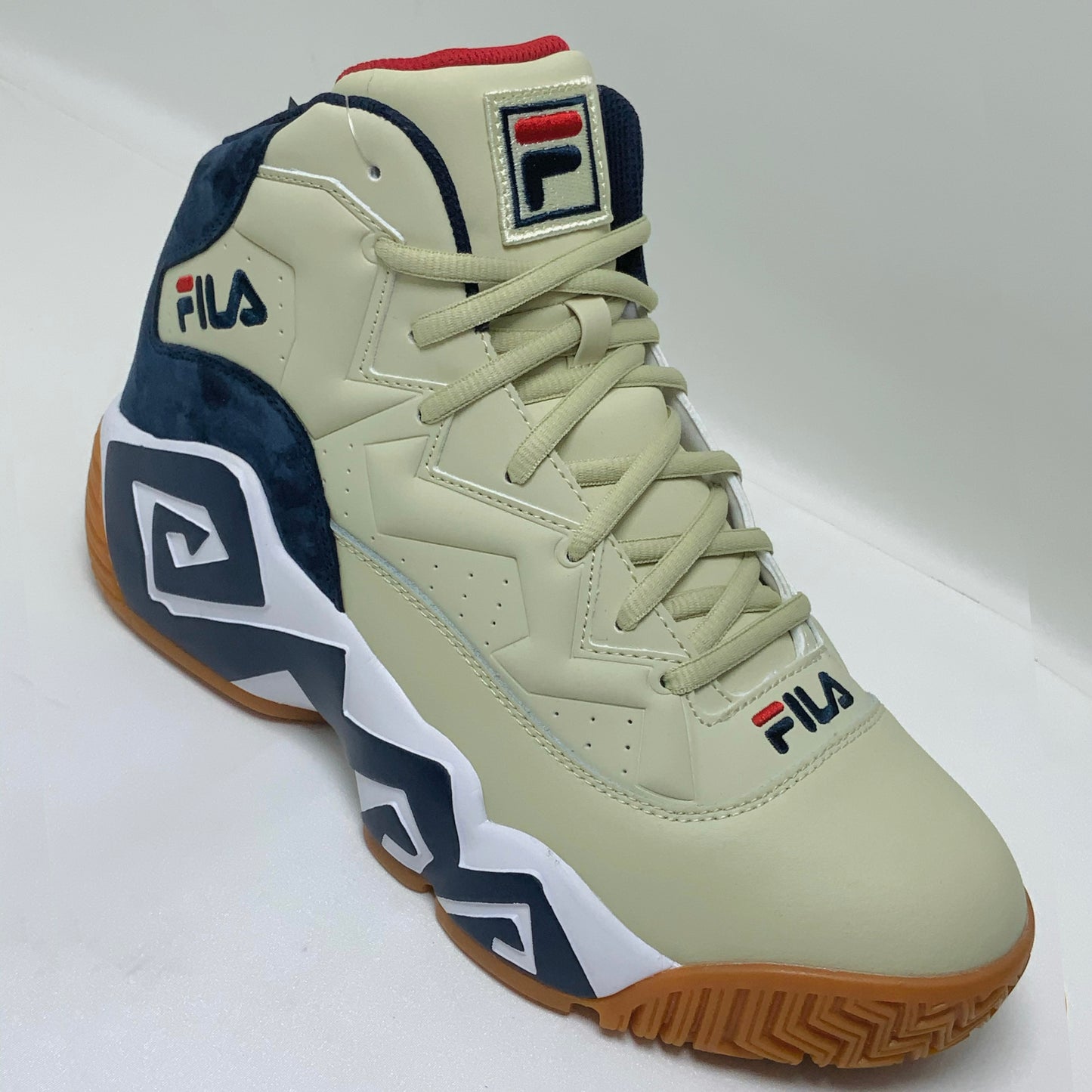 Men's Fila MB Cream | Navy Sneakers NWT