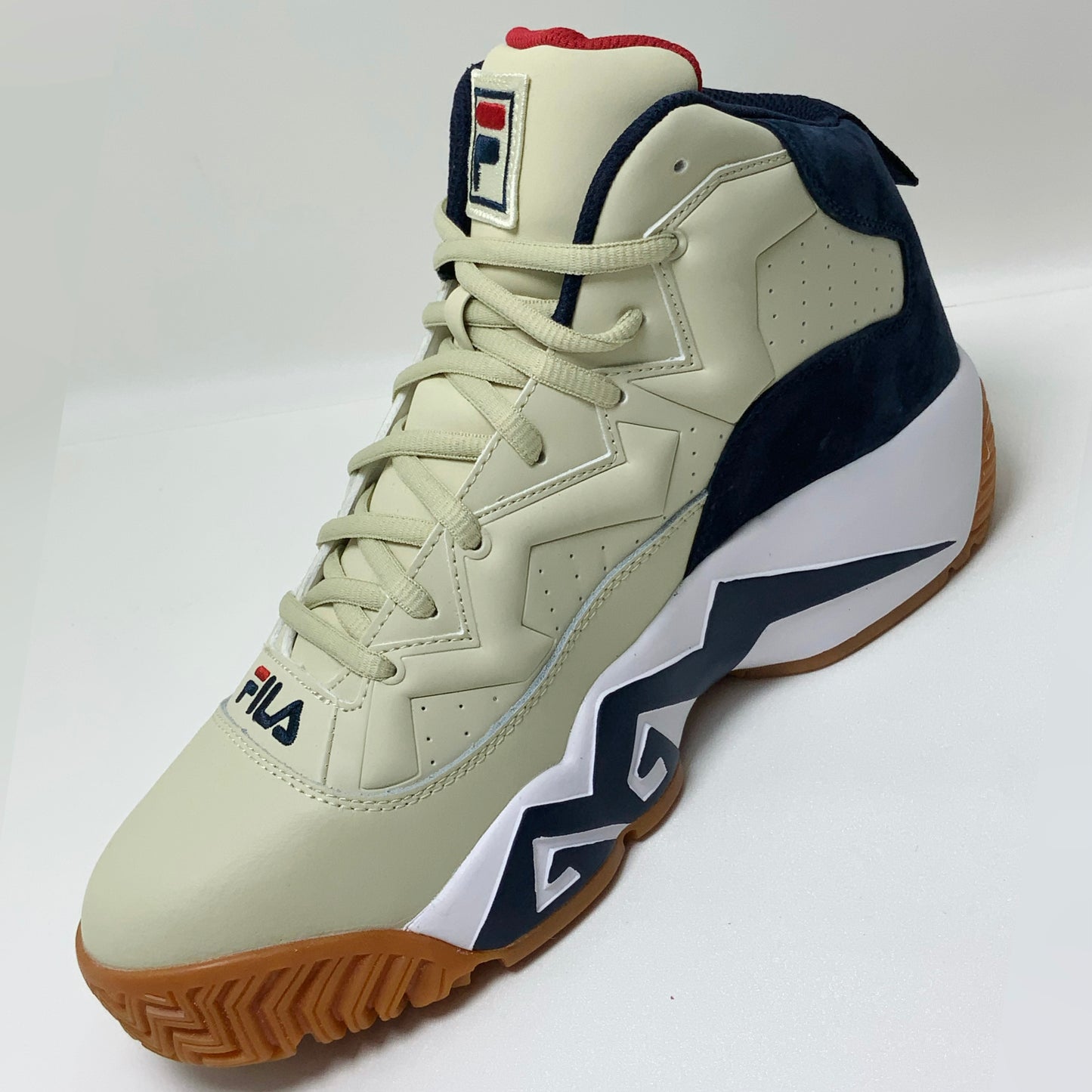 Men's Fila MB Cream | Navy Sneakers NWT