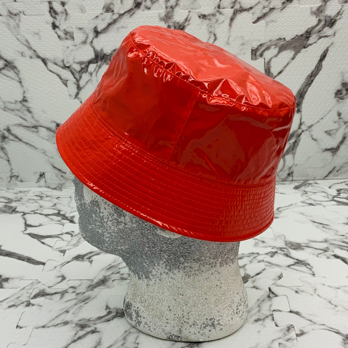 Men's Kangol Rave Sport Reversible Orange | Navy Bucket Hat NWT