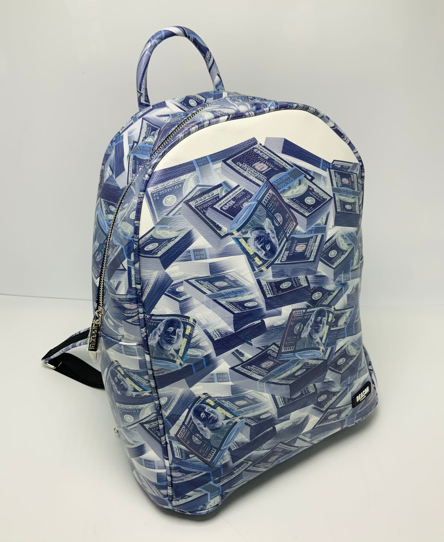 Men’s Reason Full Loaded White | Blue Backpacks MWT