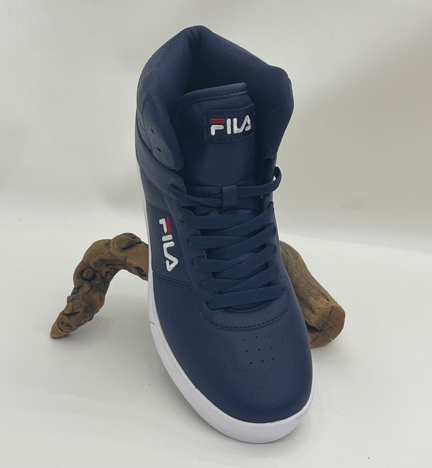 Men’s Fila Impress LLC Mid Navy | White Sneakers NWT