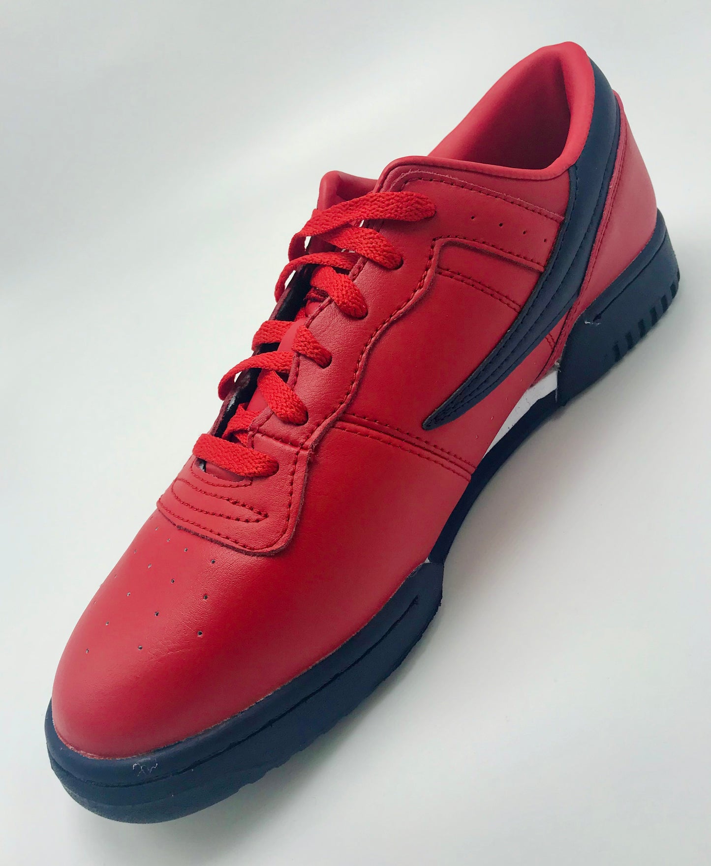 Men's Fila Original Fitness Red | Navy Sneakers NWT