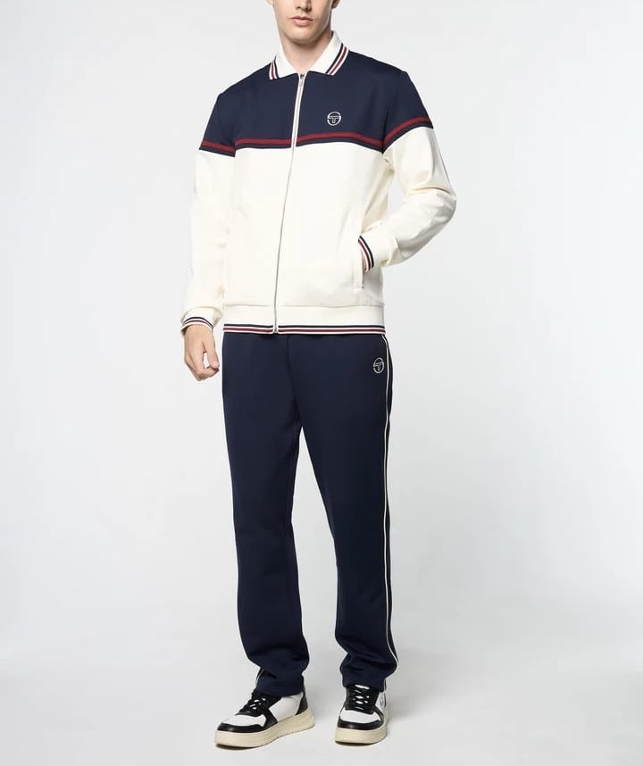 Men’s Sergio Tacchini Navy | Gradenia | Burgundy Casual Tracksuit NWT