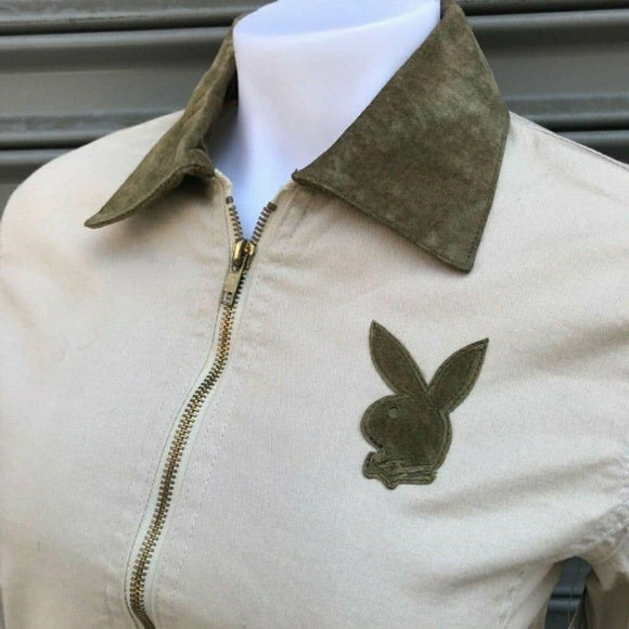 Women's Playboy Khaki | Olive Green Jacket NWT