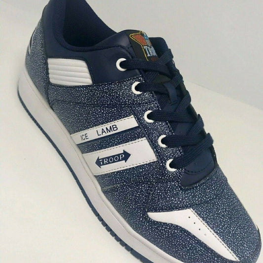 Men's Troop Ice Lamb Navy | White Low-Top Sneakers NWT