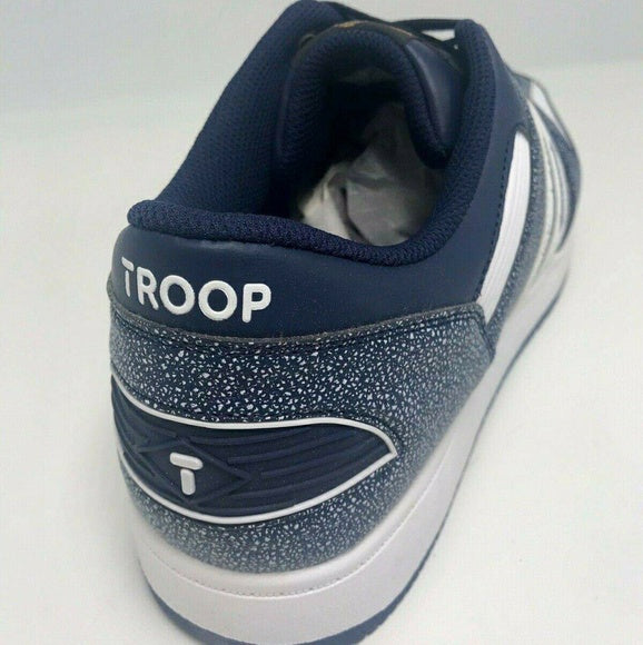 Men's Troop Ice Lamb Navy | White Low-Top Sneakers NWT