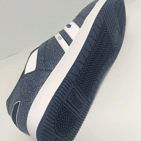 Men's Troop Ice Lamb Navy | White Low-Top Sneakers NWT