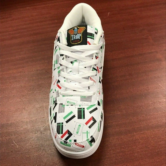 Men's Troop Crown White World Cup 2018 Low-Top Sneakers NWT