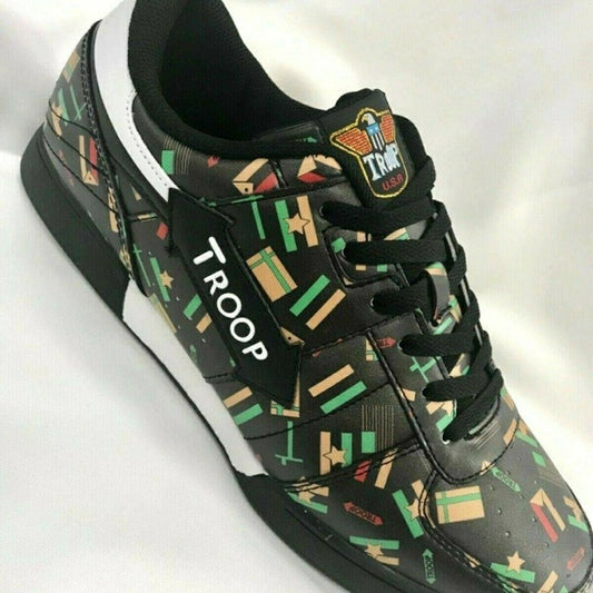 Men's Troop Crown Black World Cup 2018 Low-Top Sneakers NWT