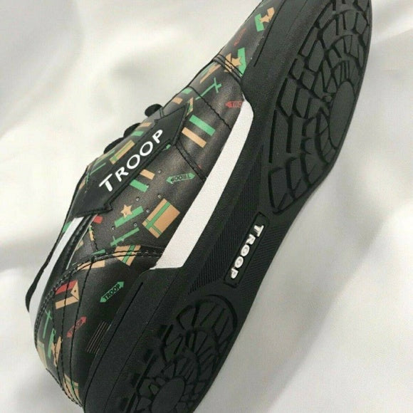 Men's Troop Crown Black World Cup 2018 Low-Top Sneakers NWT