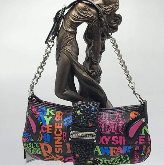 Women’s Rocawear Jr Multicolor Mini Handbag NWT