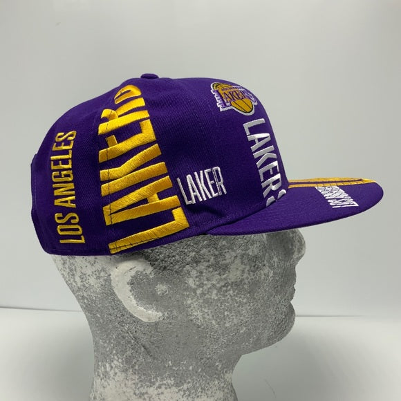 Men's New Era Cap Purple | Yellow | White LA 59FIFTY NBA Limited Edition NWT