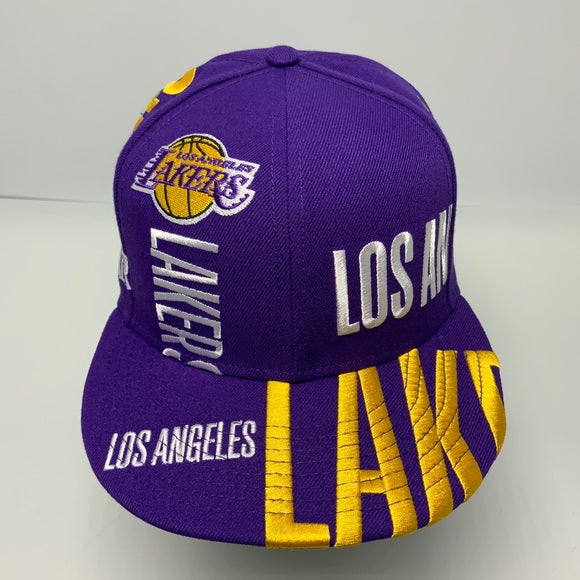 Men's New Era Cap Purple | Yellow | White LA 59FIFTY NBA Limited Edition NWT