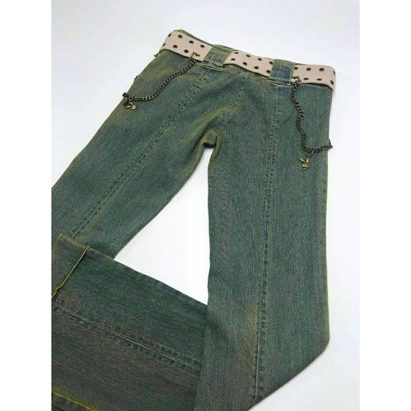 Women’s Playboy Green | Vintage Capri Pants NWT