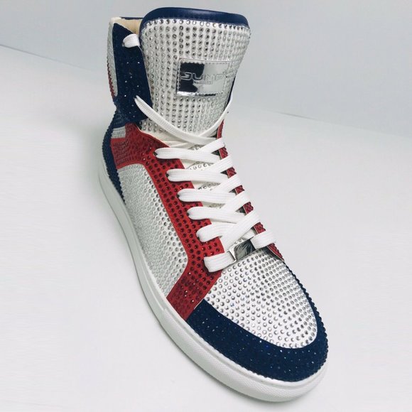 Men's J75 By Jump Spezia High White | Navy | Red NWT