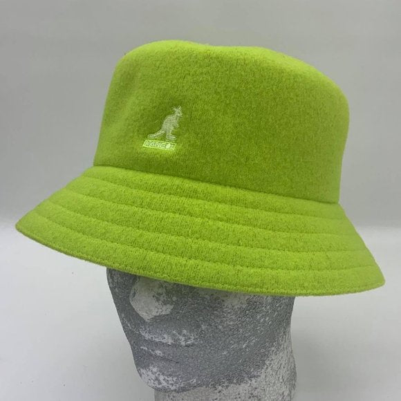 Men's Kangol Lime Green Wool Lahinch Hat NWT