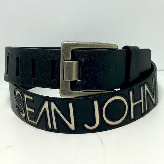 Men’s Sean John Black Belt NWT