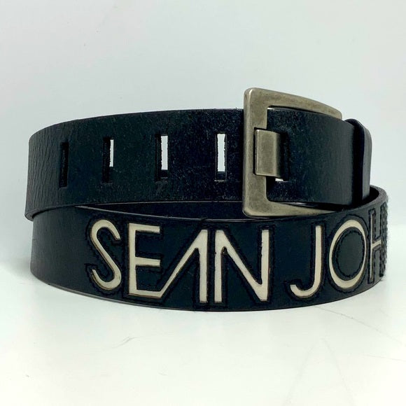 Men’s Sean John Black Belt NWT