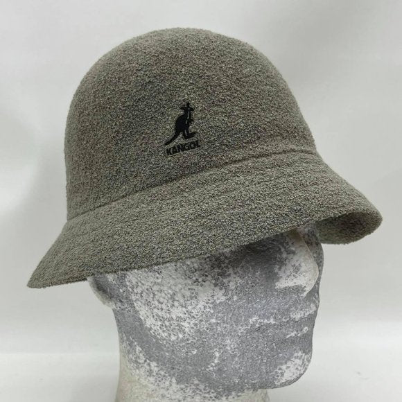 Men's Kangol Moss | Black Bermuda Casual Bucket Hat NWT