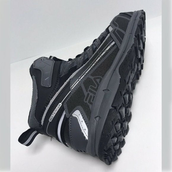 Men's Fila Hail Storm 3 Mid Grey | Black Fashion Boots NWT