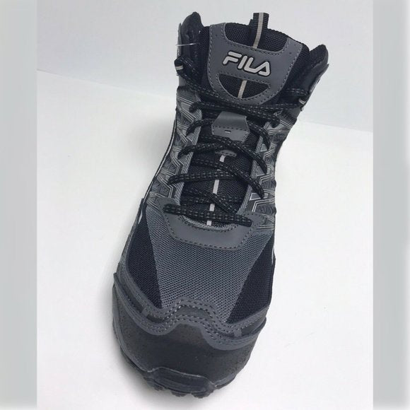 Men's Fila Hail Storm 3 Mid Grey | Black Fashion Boots NWT