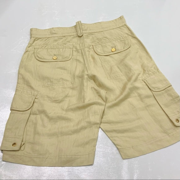 Men's Parish Light Khaki Casual Cargo Shorts NWT