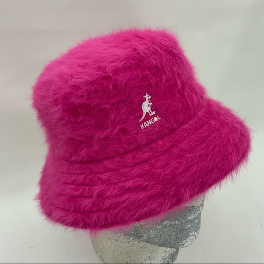 Men's Kangol Hot Pink Lahinch Furgora Bucket Hat NWT