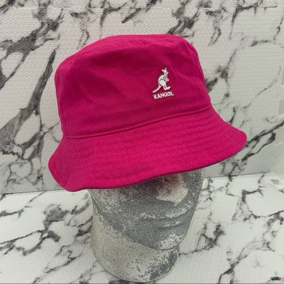 Men's Kangol Hot Pink Mashed Bucket Hat NWT