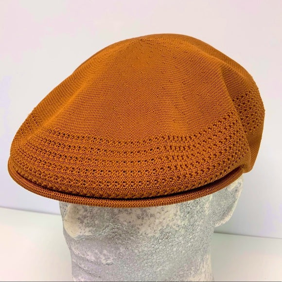 Men's Kangol Dk Rust | Red Tropical 504 Ventair Casual Hat NWT