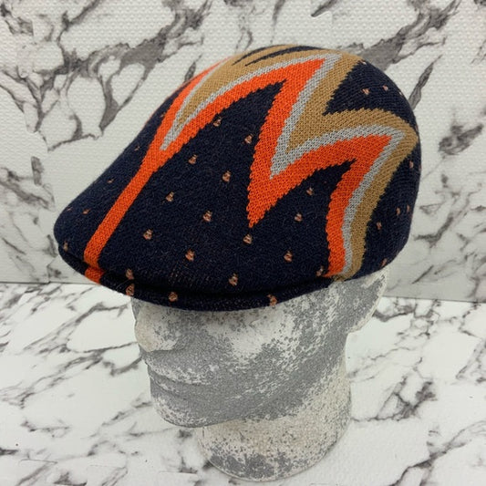 SOLD OUT Men's Kangol Navy | Orange | Khaki Shock Wave 507 Hat NWT