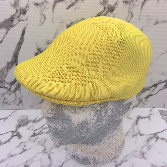 Men's Kangol Neon Geo 597 Yellow Casual Hat NWT