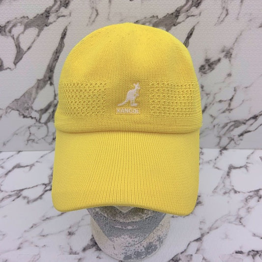 Men's Kangol Tropic Ventair Spacecap Yellow Casual Caps NWT