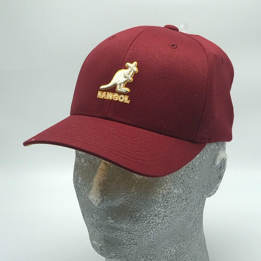 Men's Kangol 3D Flexfit Burgundy | Yellow Baseball Casual Caps NWT