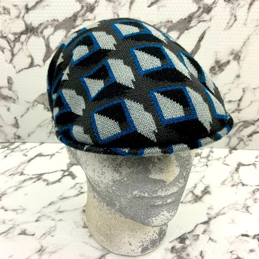 Men's Kangol Grey | Blue | Black Motherboard 504 Hat NWT