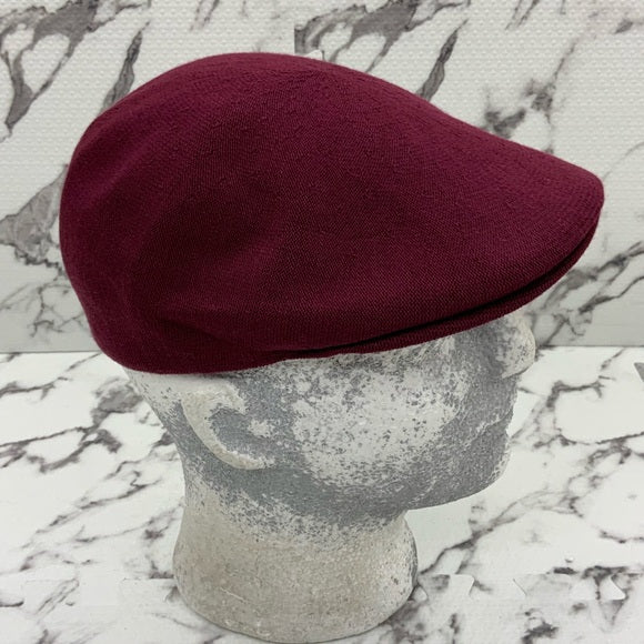 Men's Kangol Burgundy Bamboo 507 Casual Hat NWT