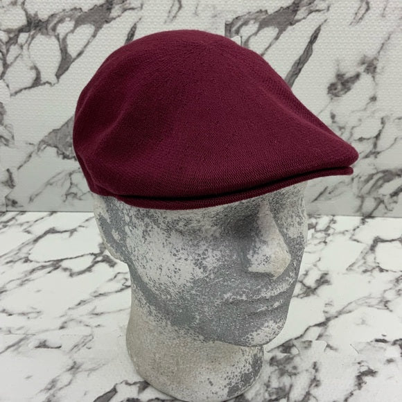 Men's Kangol Burgundy Bamboo 507 Casual Hat NWT