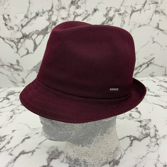 Men's Kangol Tropic Fedora Burgundy Hat NWT