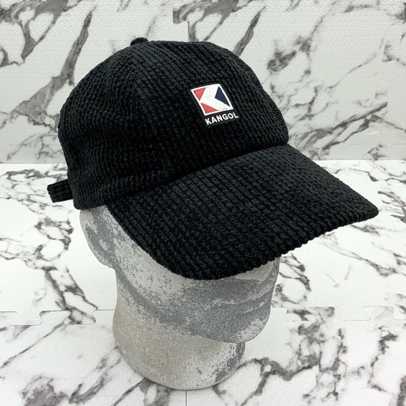 Men's Kangol Corduroy Black Baseball Casual Caps NWT