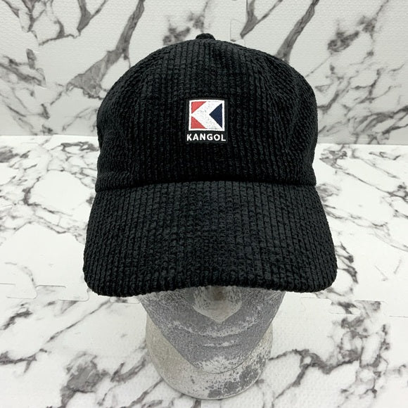 Men's Kangol Corduroy Black Baseball Casual Caps NWT