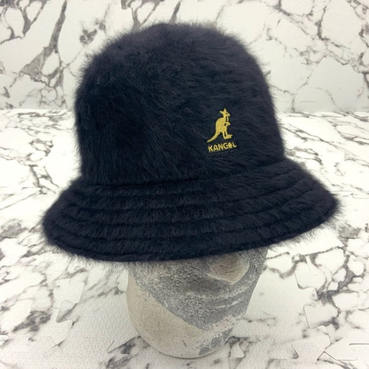 Men's Kangol Black | Gold Furgora Casual Bucket Hats NWT