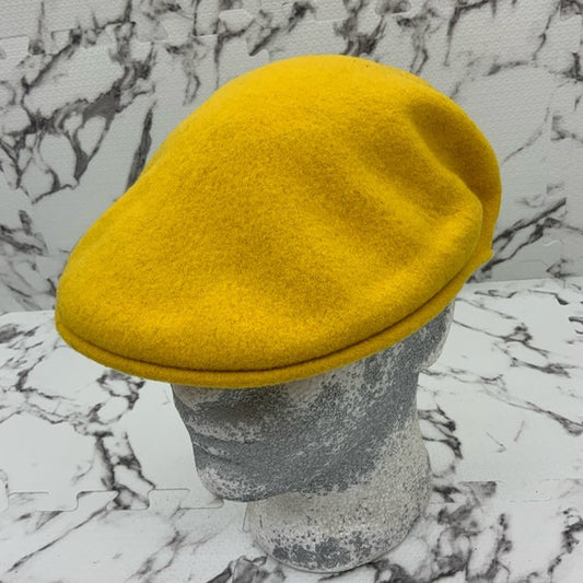 Men's Kangol Yellow Mustard Wool 504 Hat NWT