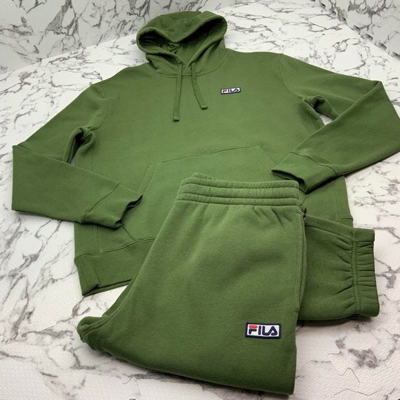 Men's FILA Olive Green Algot Sweatsuit NWT