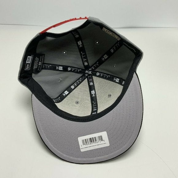 Men's New Era Cap Grey | Black Chicago Bulls 9FIFTY NBA LIMITED EDITION NWT