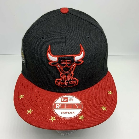 Men's New Era Cap Bk | Rd Chicago Bulls 6-Time Champions 9FIFTY NWT