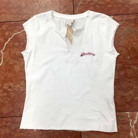 Women's Rocawear Jr White | Red Tee Shirt NWT