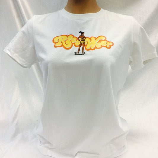 Women's Rocawear Jr White | Yellow Tee Shirt NWT