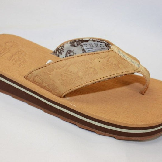 Women's Timberland Wheat Flip Flops NWT