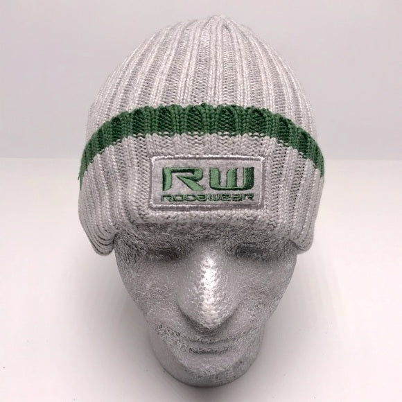 Men's Rocawear Grey | Green Beanie NWT